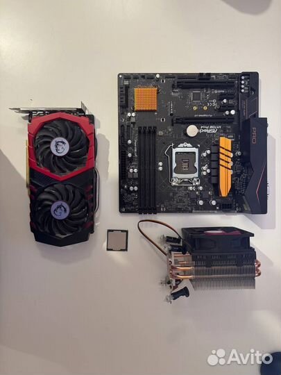 I7-6700k + ASRock H170M Pro4 + CoolerMaster