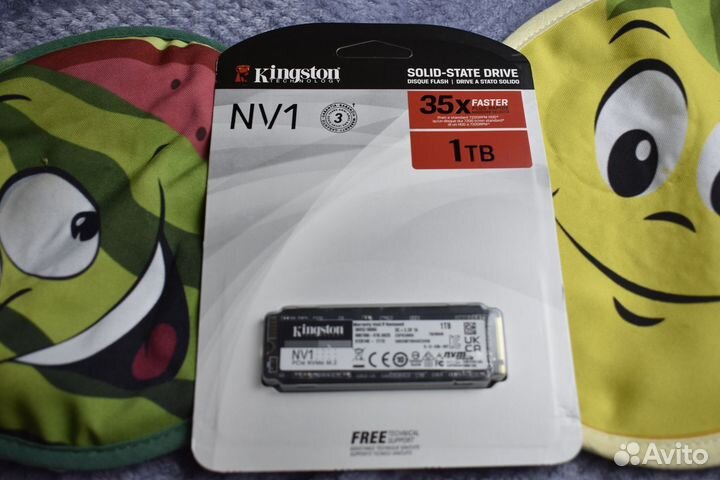 SSD 1TB M.2 2280 Kingston NVMe Новый с Гарантией