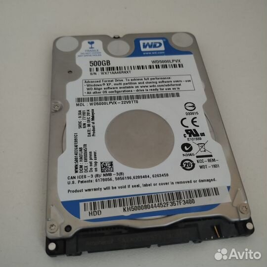 Жесткий диск 500 гб 2.5