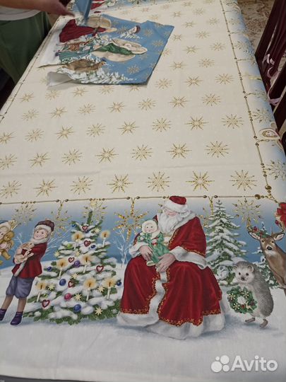 Скатерть новогодняя новая