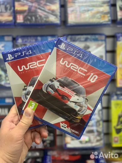 Диск для PS4. WRC 10
