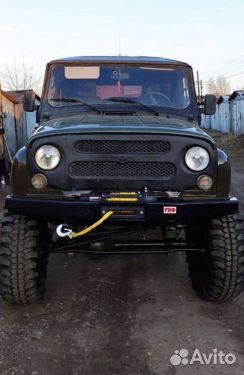 Бампер риф силовой передний УАЗ Хантер усиленный