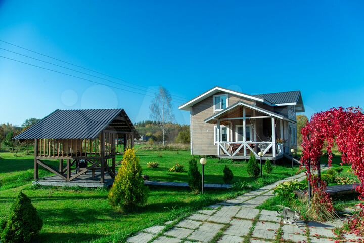 Коттедж 130 м² на участке 30 сот.