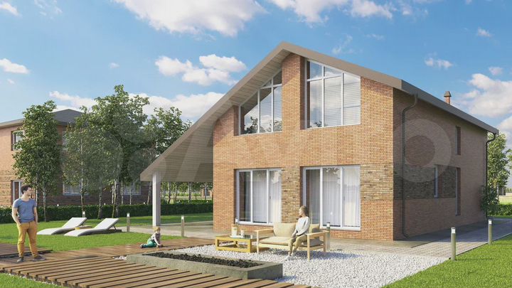 Дом 184 м² на участке 14 сот.