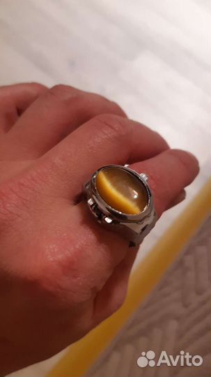 Часы перстень