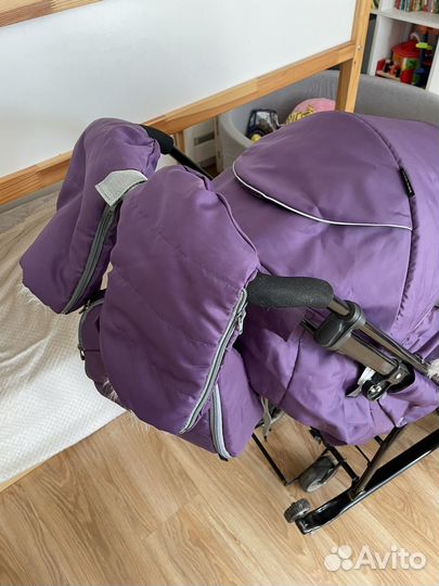 Санки коляска ника 7 5sk