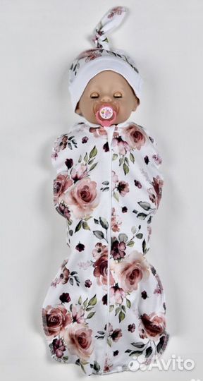 Пеленка кокон на молнии новая