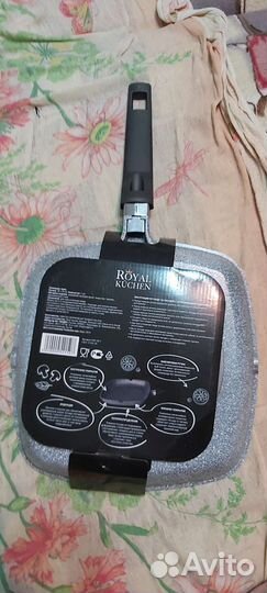 Royal kuchen сковорода гриль 28 см