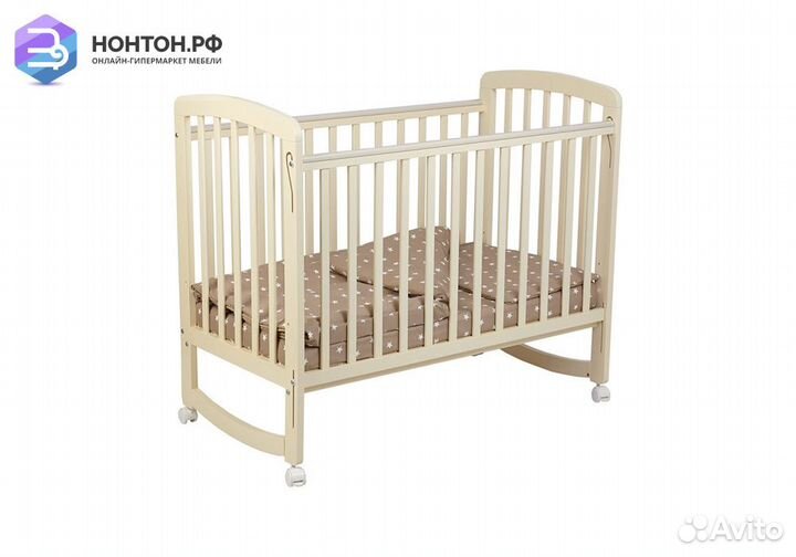 Кроватка детская Simple 304 бежевая