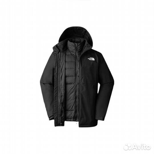 THE north face Windbreaker Jackets Men Black+Shopping Bag (S)(91)