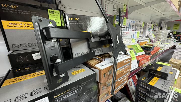 Кронштейн для телевизора наклонно поворотный