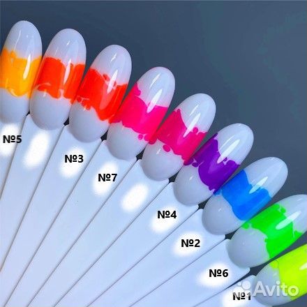 Стартовый набор для маникюра. Пигменты (втирки)