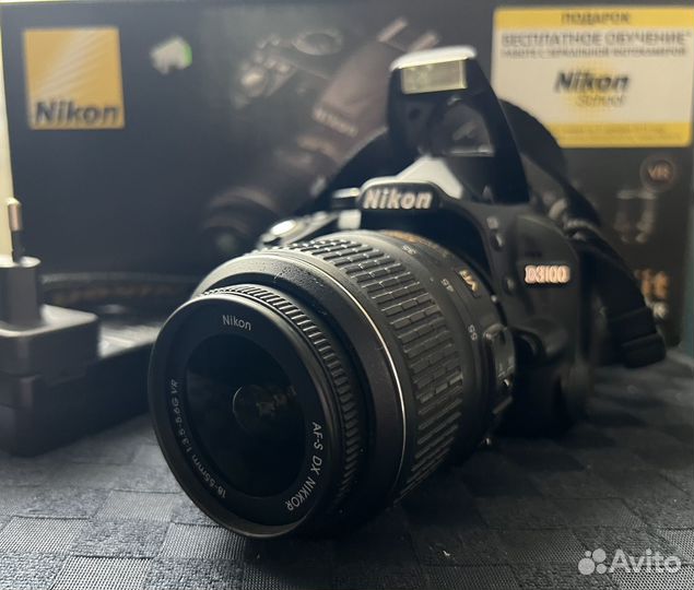 Зеркальный фотоаппарат nikon d3100