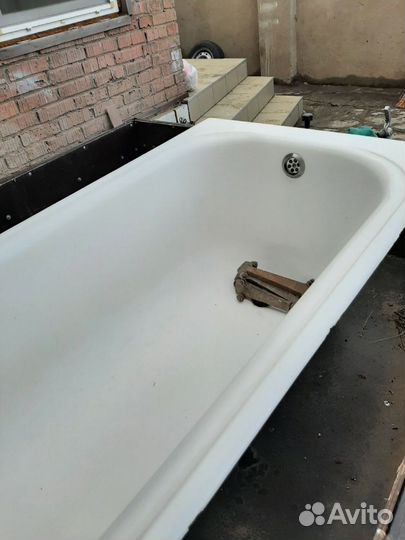 Ванна чугунная 150 70 бу