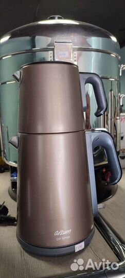 Электрический двойной чайник/заварник Arzum