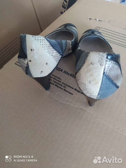 Туфли натуральная кожа 36