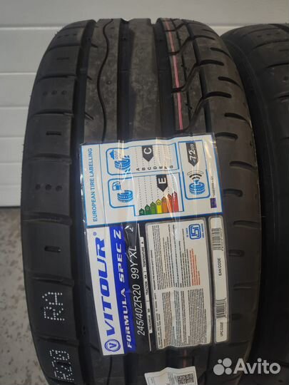 Vitour Formula Spec Z 245/40 R20 и 275/35 R20 102Y