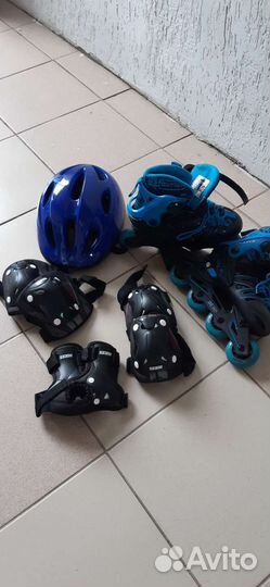 Роликовые коньки детские раздвижные