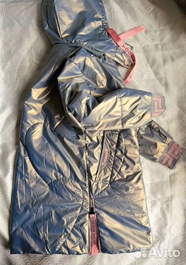 Весеннее пальто на девочку разм 140;146