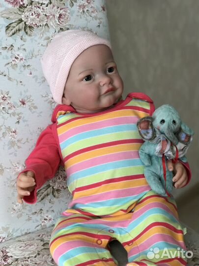 Кукла реборн в одежде новая