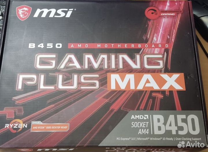 Материнская плата ам4