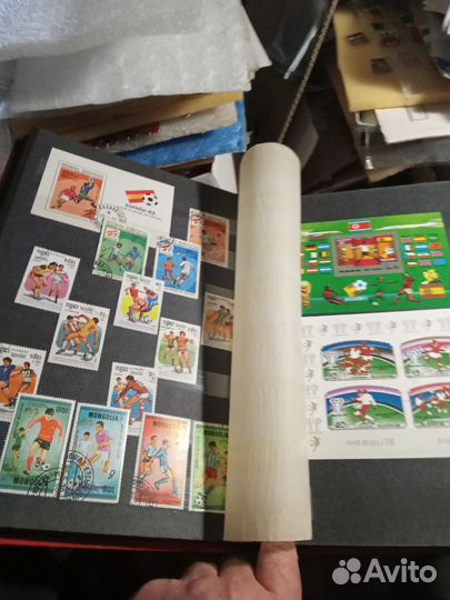 Альбом с марками - Футбол