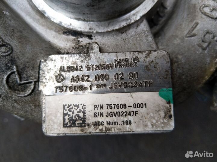 Турбокомпрессор турбина Jeep Grand Cherokee WK