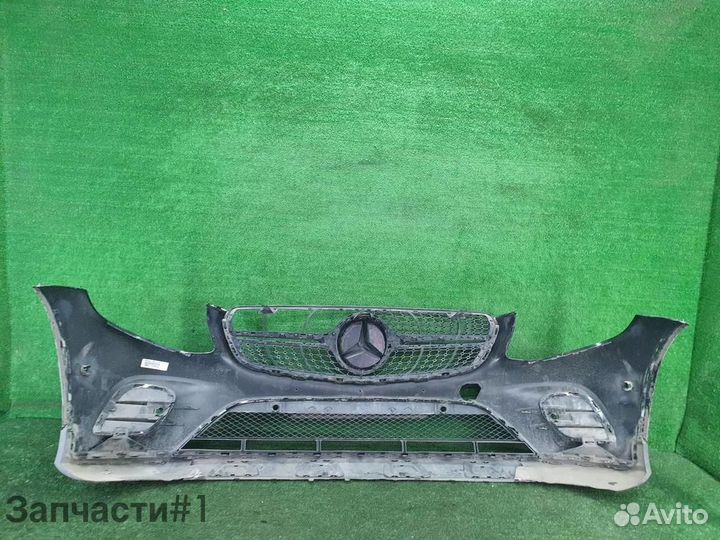 Бампер передний Mercedes GLC X253 15-19 В сборе