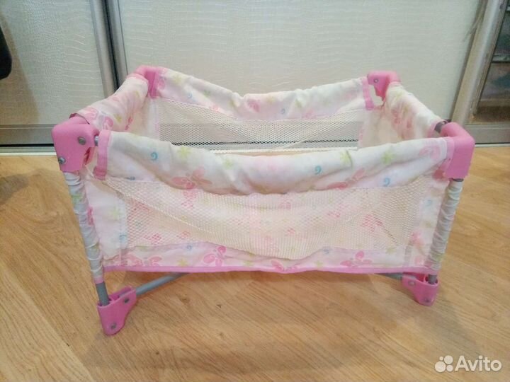 Кровать - манеж для кукол