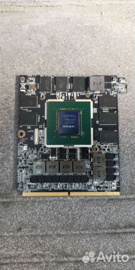 Видеокарта gtx 1080m N17E-G3-A1 8 гб gddr5 MXM