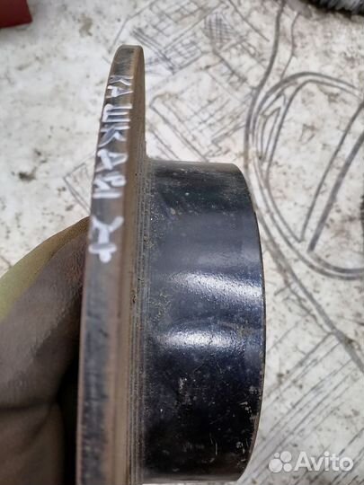 Qashqai Juke Диск 1шт Задний Тормозной tiida