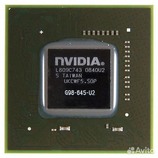 Видеочип nVidia GeForce 9300M GS, с разбора G98-64