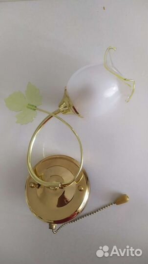 Хрустальные подвесы, Бра без плафона