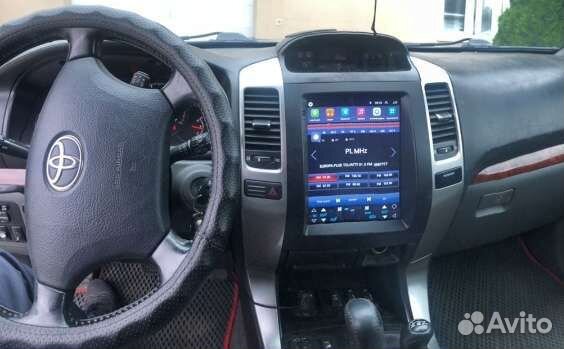 Toyota Prado 120 магнитола Android Tesla новая