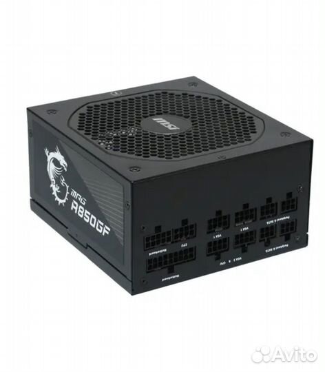 Блок питания MSI MPG A850GF 850 Вт черный MPG