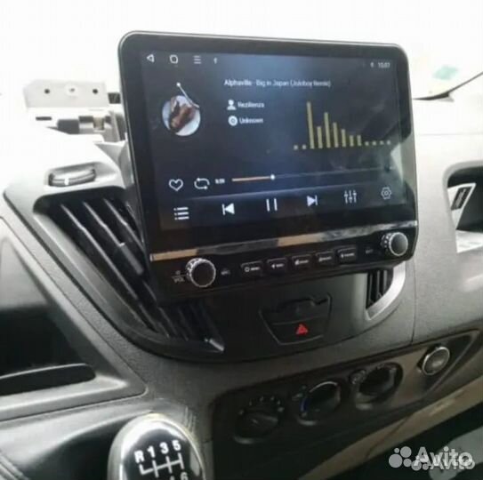 Магнитола Android с крутилками на любое авто