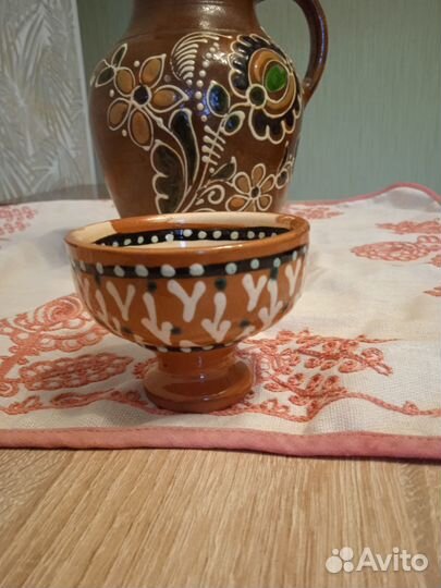 Кувшин Глечик керамика Опошня СССР редкий