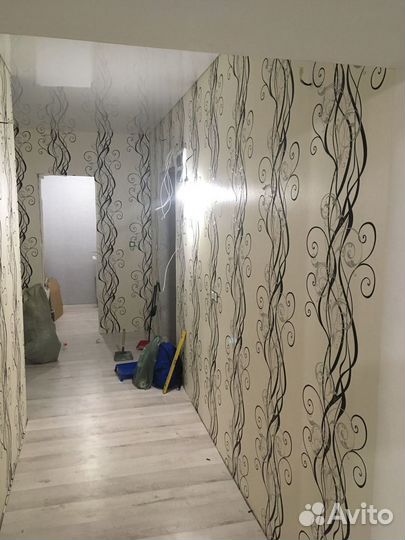 Поклейка обоев