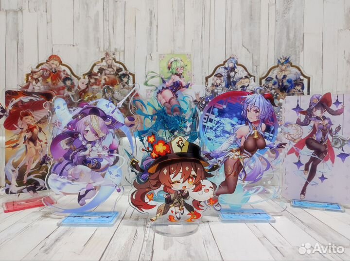 Акриловые стенды по игре Genshin impact