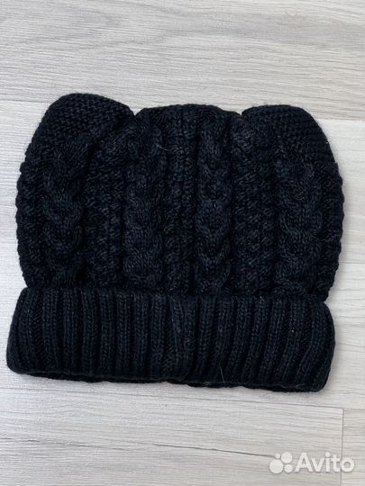 Шапка зимняя женская с ушками