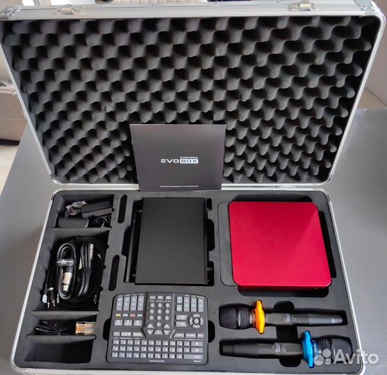 Караоке комплект EvoBox Ruby