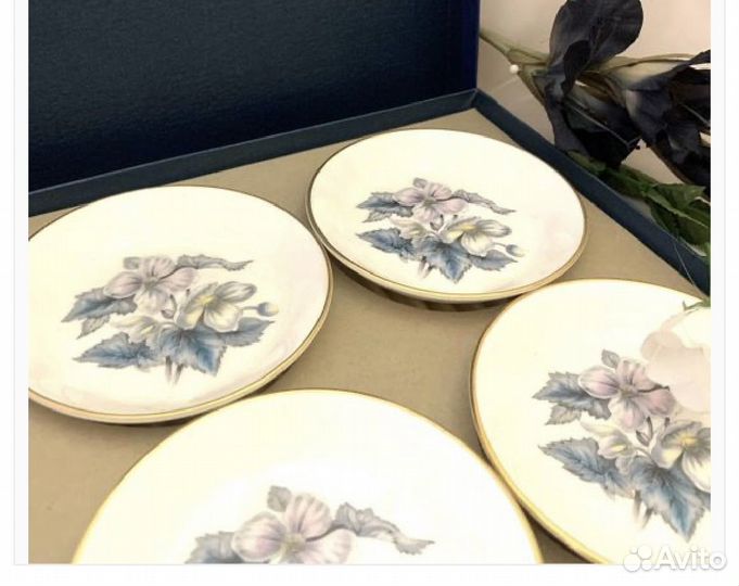 Старинные тарелки Royal Worcester фарфор
