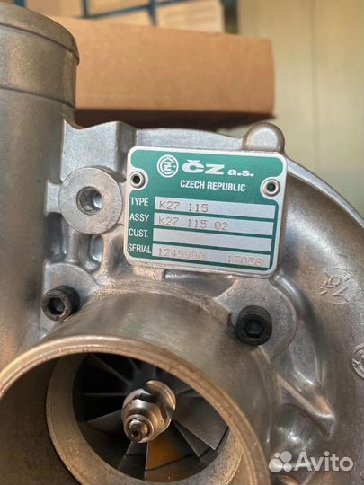 Турбина на камаз евро 1,2,3