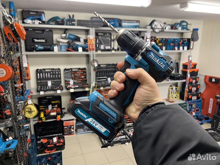 Шуруповерт Makita бесщеточный 18v