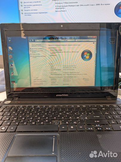 Ноутбук emachines e442