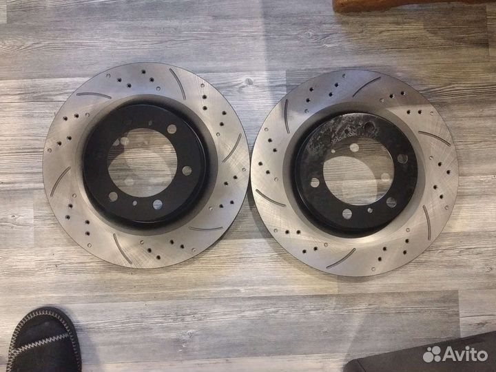 Диски тормозные перед и зад прадо 150 Фортунер 2