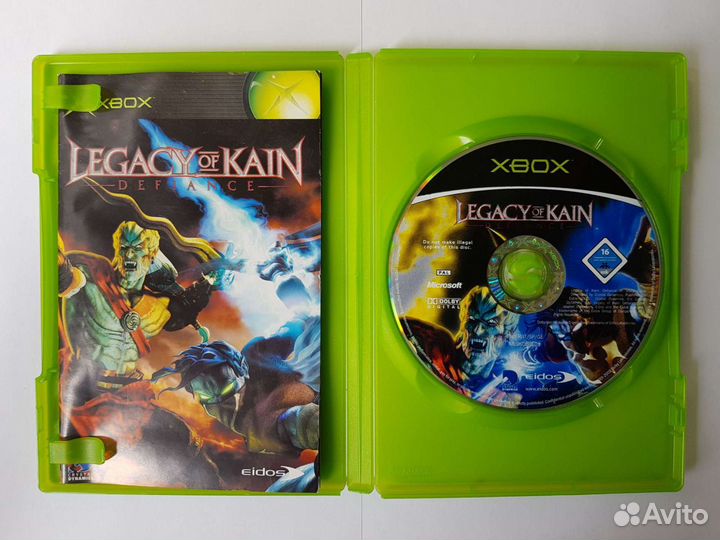 Xbox original. Legacy of Kain Defiance. Лицензия
