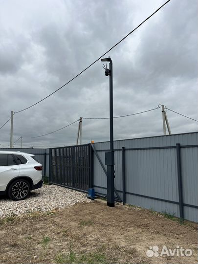 Электрификация участка. Трубостойка в Раменском