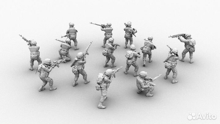 Набор солдат 1:72