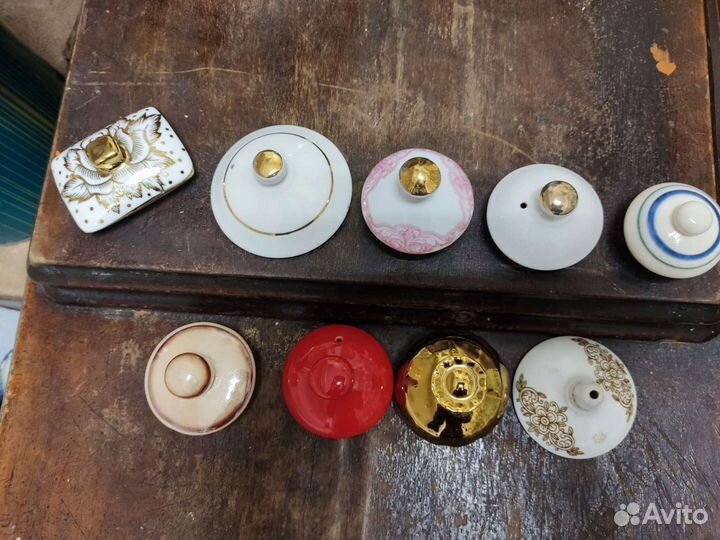 Крышки фарфоровые для чайников